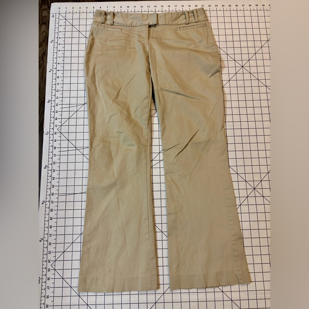 The Limited Women’s Size 4 Beige Drew Fit Trouser Pants